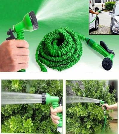 Retractable Garden Magic Hose pipe - Green_0