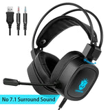 Gaming Headset 7.1 Virtual Surround Sound Gamer Earphones