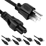 5Core AC Power Cord 6Ft 2 Prong US Male to Female Extension Adapter 18AWG 10A 7A 125V