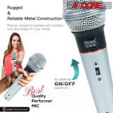 5Core XLR Microphone Dynamic Mic Karaoke Singing Studio Mics Handheld Microfono