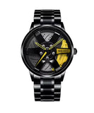 New Fashion Casual Car Wheel Hub Caliper Design Watches Men